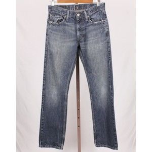 Levi Strauss & Co. Men's 514 Dark Wash Straight Leg Jeans